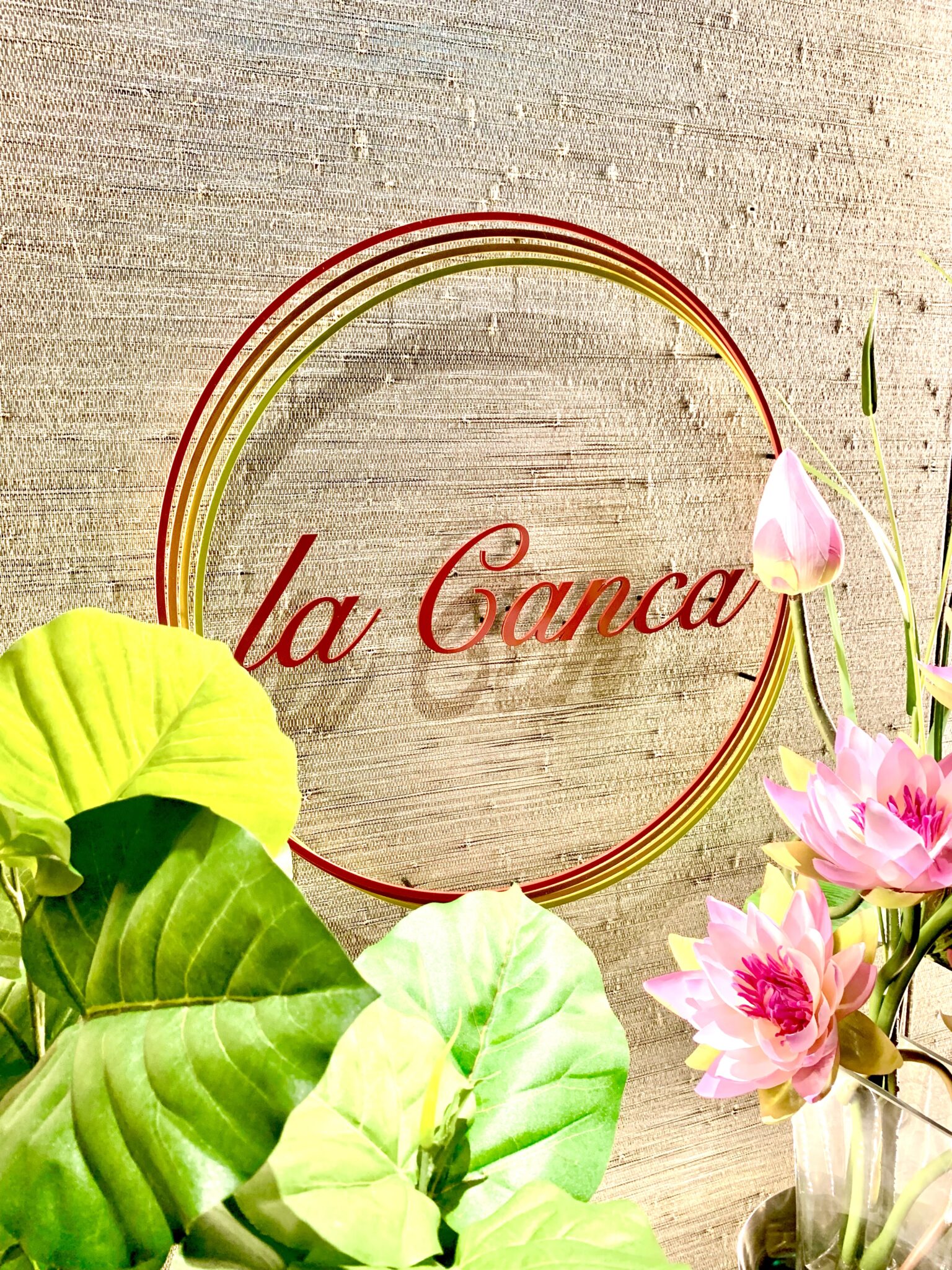 menu – la Canca